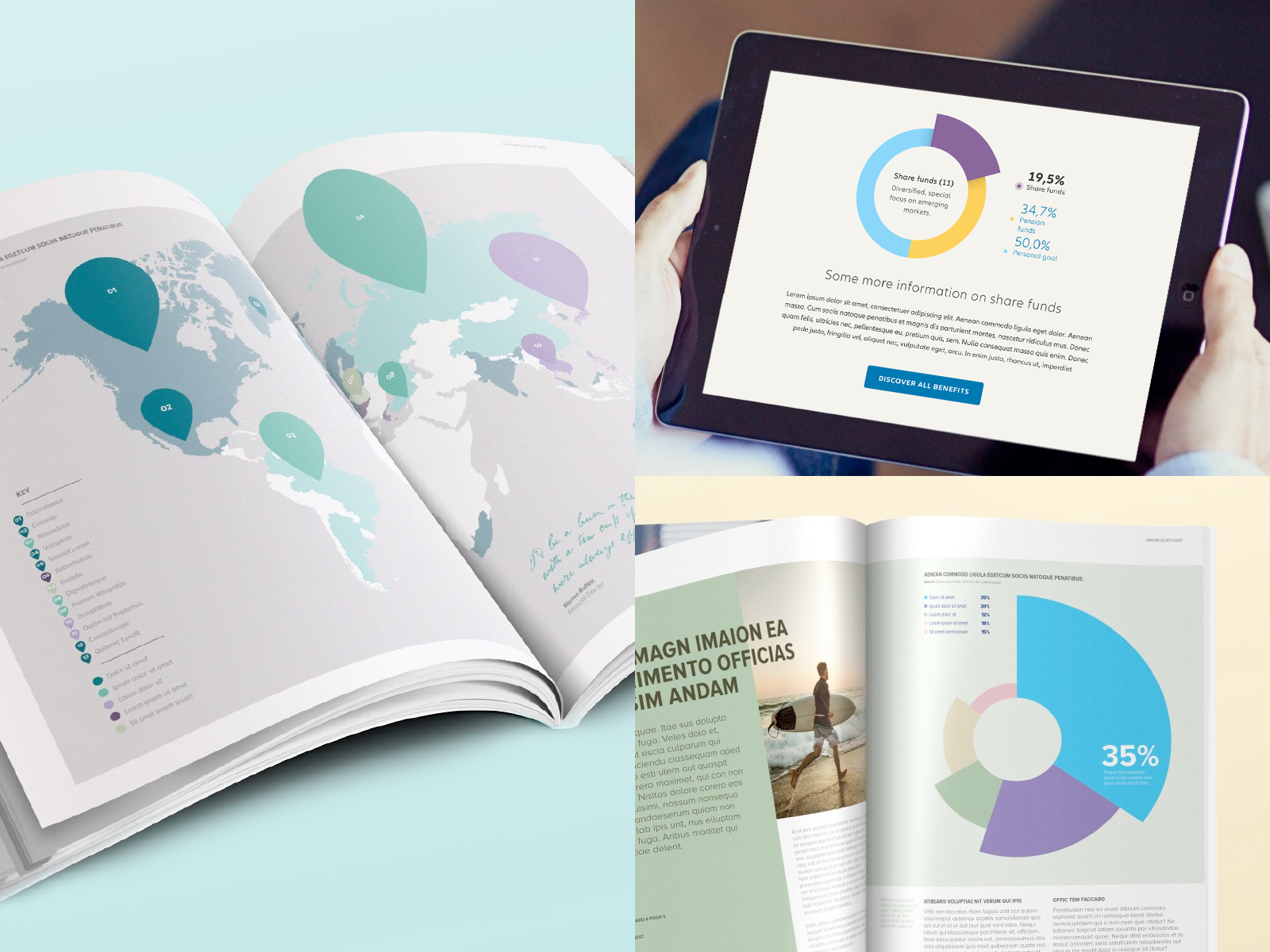 Allianz infographics are important for both digital and print.