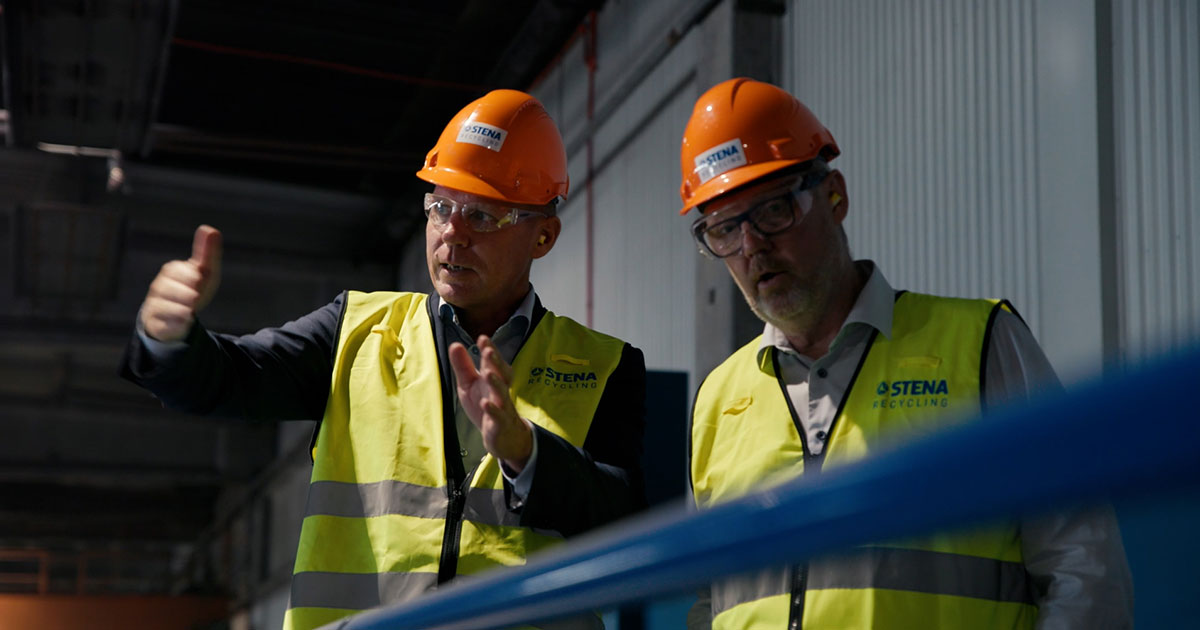 Erik Larsson, CFO hos Stena Metal International AB