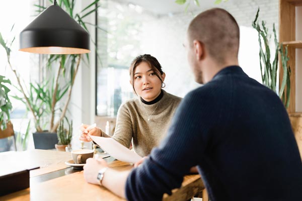 business people having a meeting