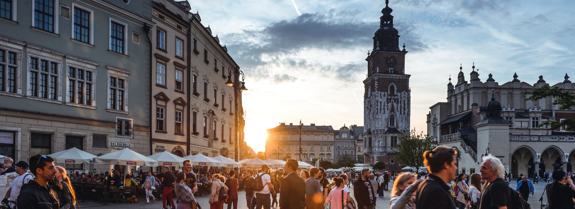 Piazza di una città italiana