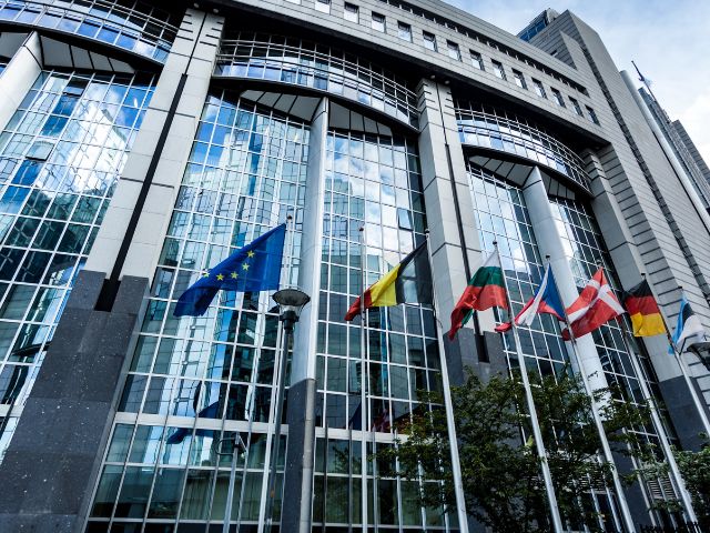 Facciata del Parlamento europeo