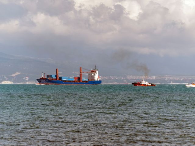 Navi cargo sullo stretto di Hormuz