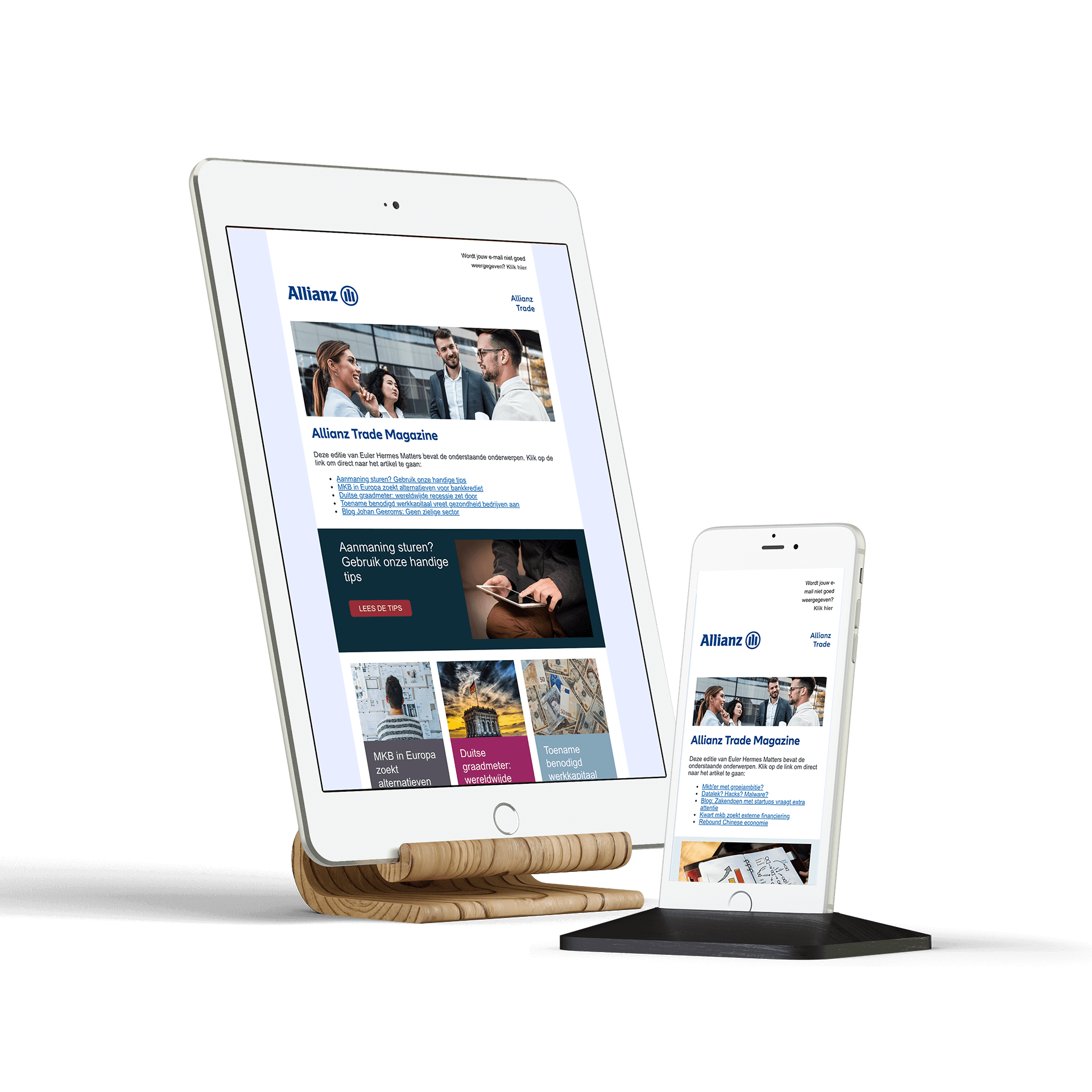 Inschrijven nieuwsbrief Euler Hermes Nederland, de EH Matters