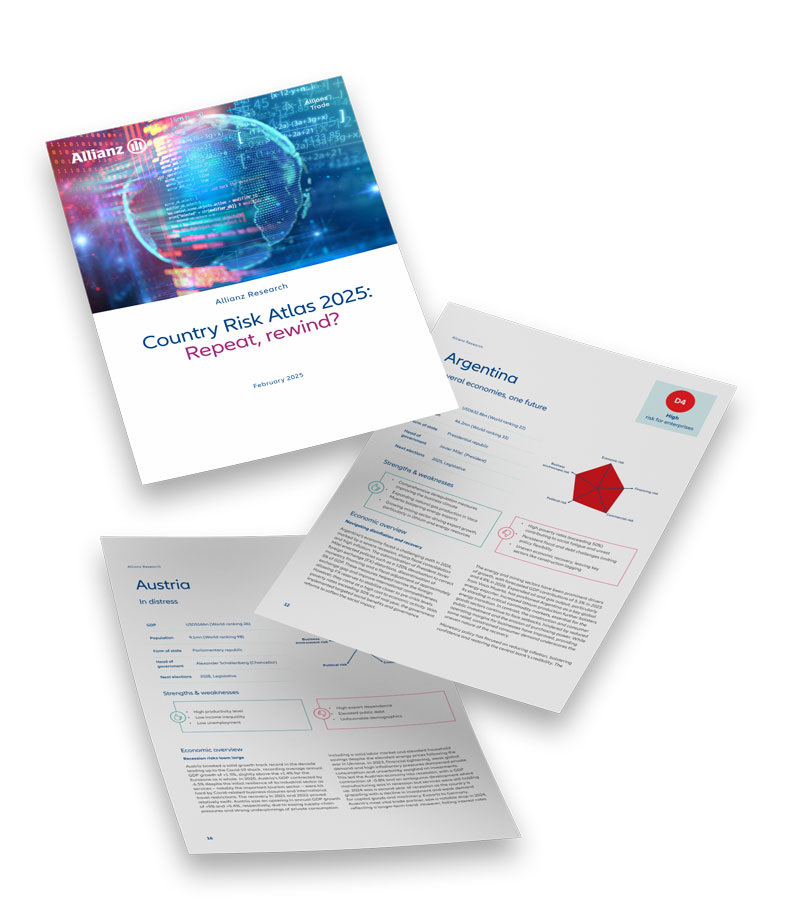 Allianz Trade Länderrisiko-Atlas 2025