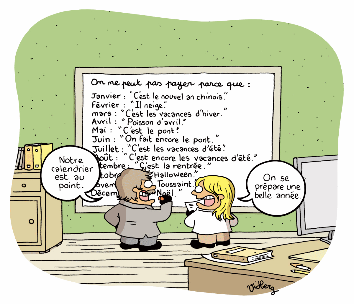 Il n’y a pas de bonne raison d’être payé en retard !