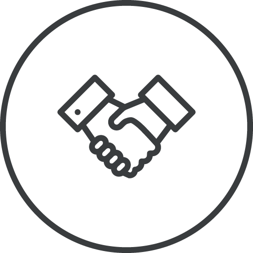 corporate insurance handshake